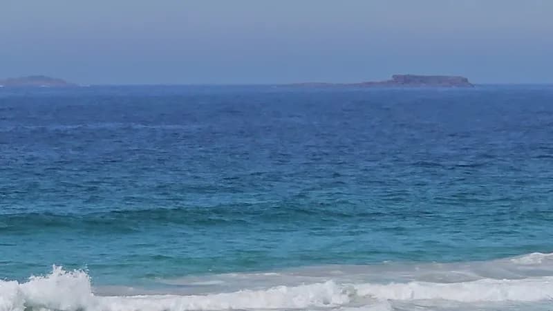 View of Wollongong Beach in Wollongong, NSW