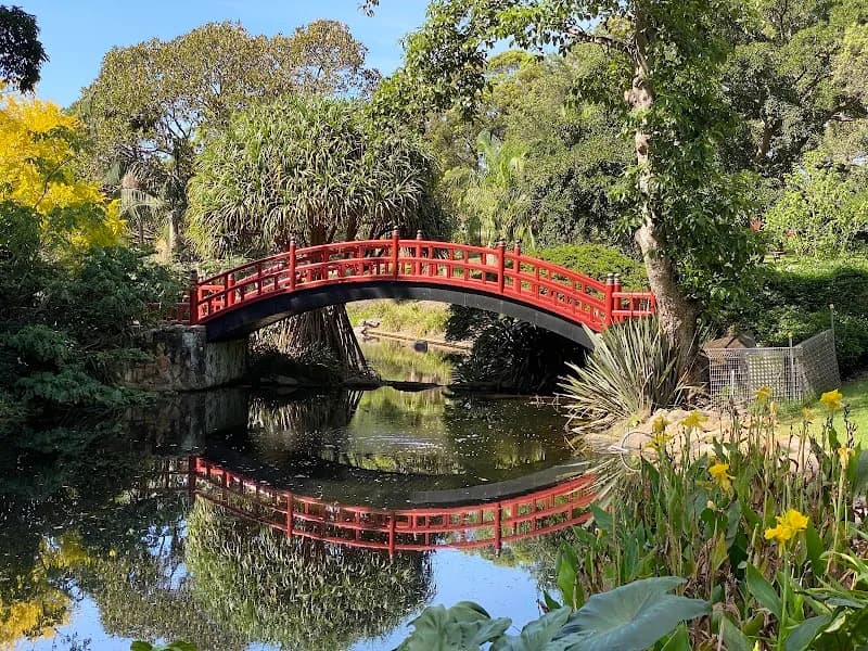 View of Wollongong Botanic Garden in Wollongong, NSW