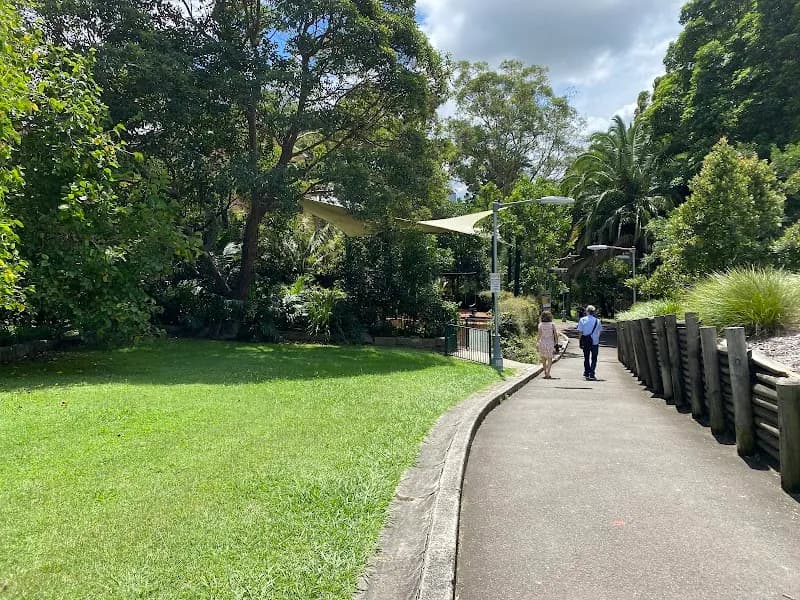 View of Wollstonecraft Station Park in Wollstonecraft, NSW