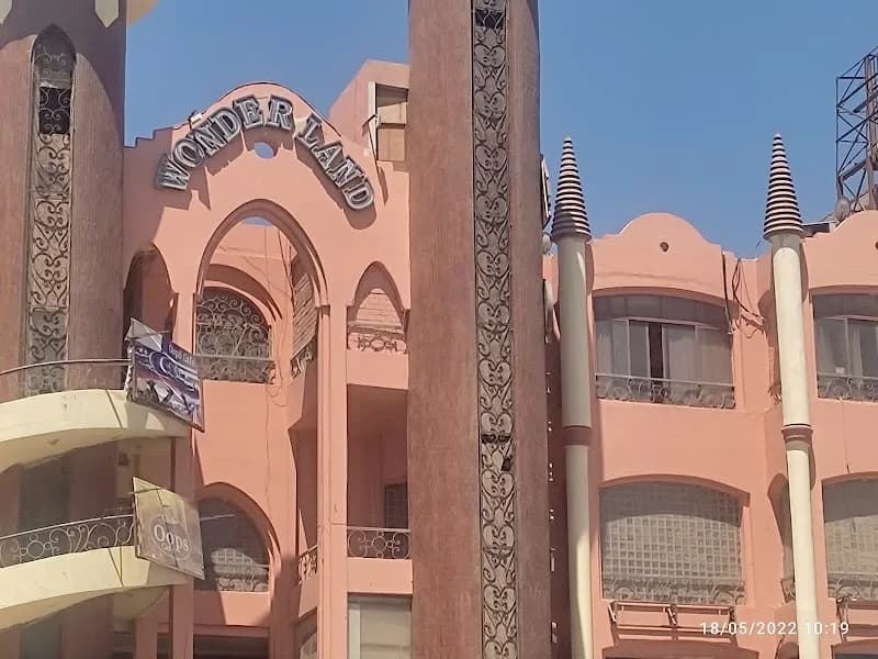 View of Wonder Land Amusement Park in Nasr City, Cairo
