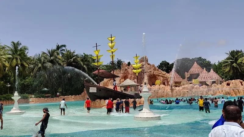 View of Wonderla Amusement Park in Goregaon, MH