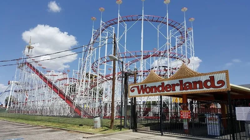 View of Wonderland Amusement Park in Amarillo, TX