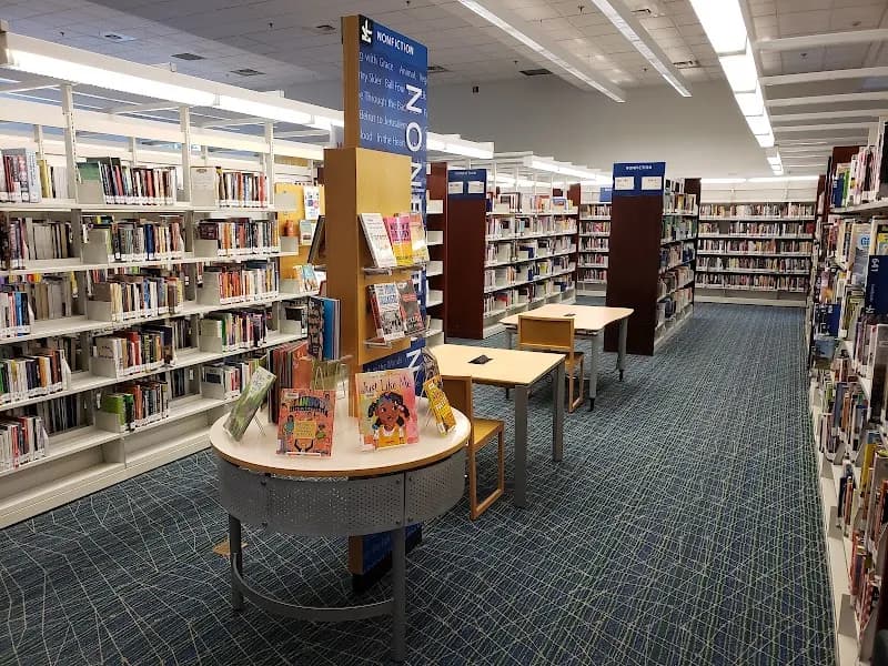 View of Woodinville Library in Woodinville, WA
