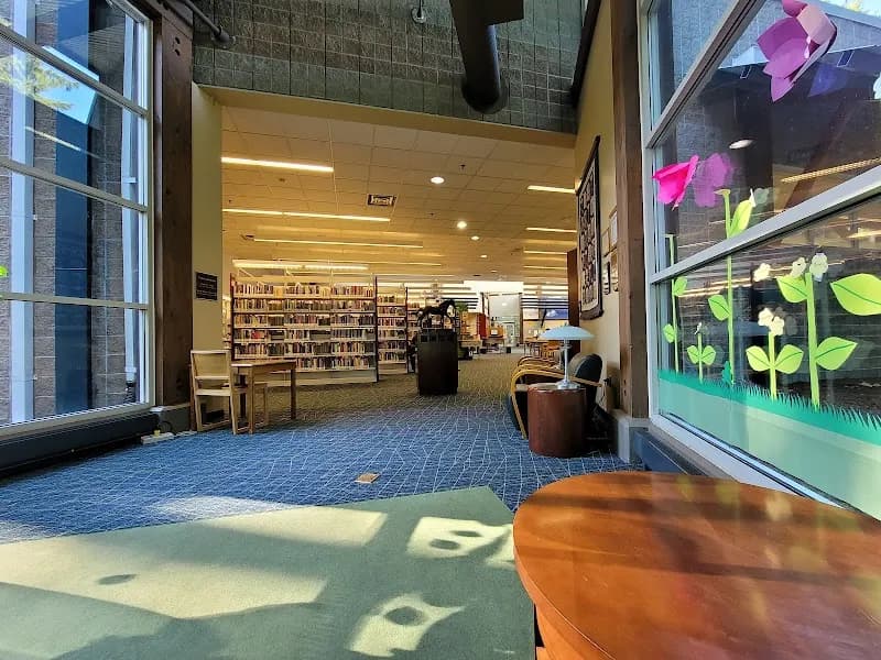View of Woodinville Library in Woodinville, WA
