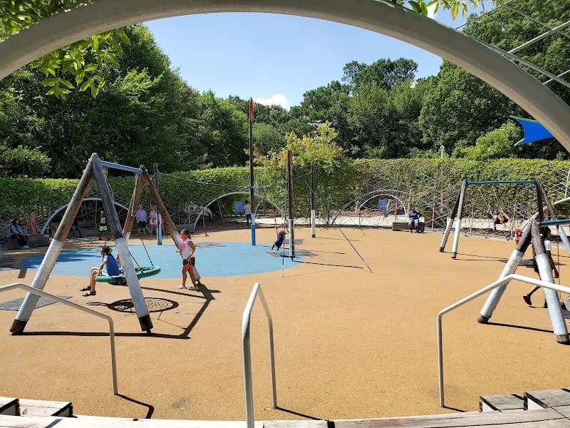 View of Woodland Discovery Playground in East Shelby County, TN