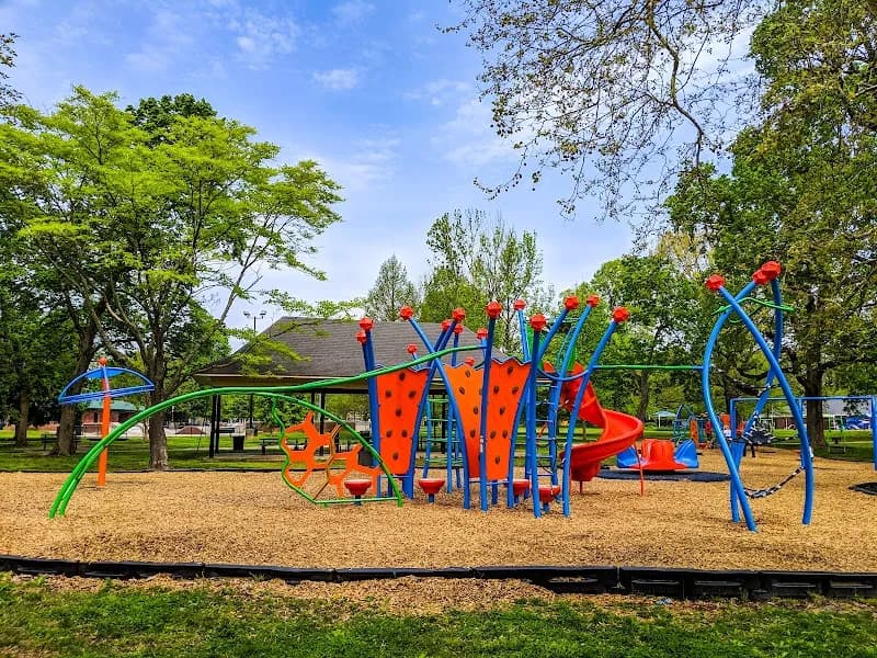 View of Woodland Park in Lexington, KY