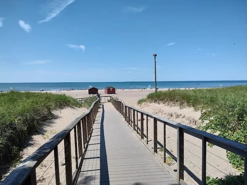 View of Woodlawn Beach State Park in Lancaster, NY