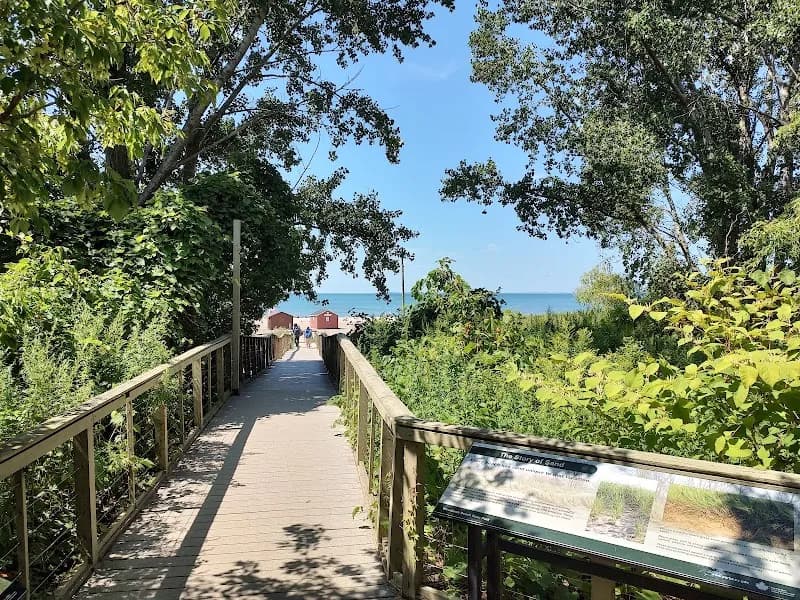 View of Woodlawn Beach State Park in Lancaster, NY