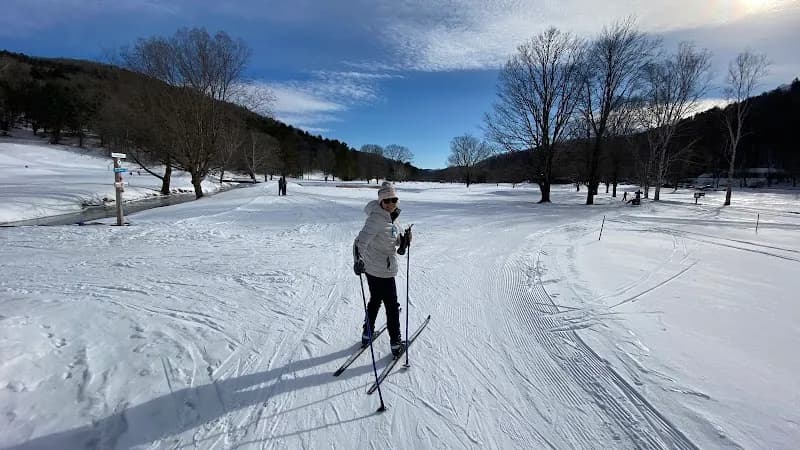 Woodstock Nordic Center park in Weare, NH