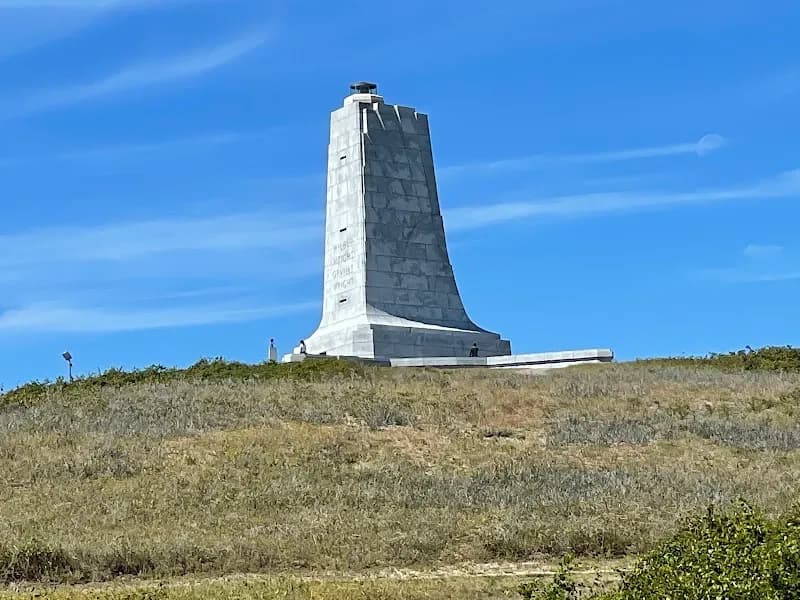View of Wright Brothers National Memorial in Nags Head, NC