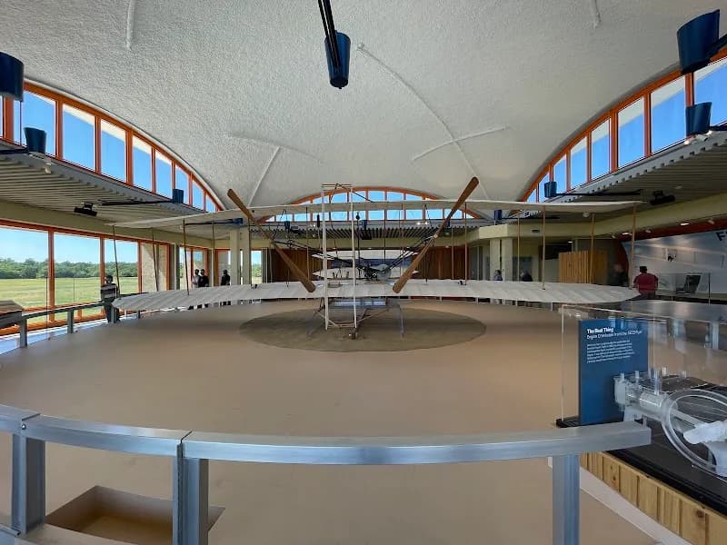 View of Wright Brothers National Memorial in Nags Head, NC