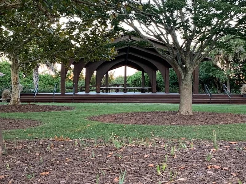 View of Wrightsville Beach Park in Wilmington, NC