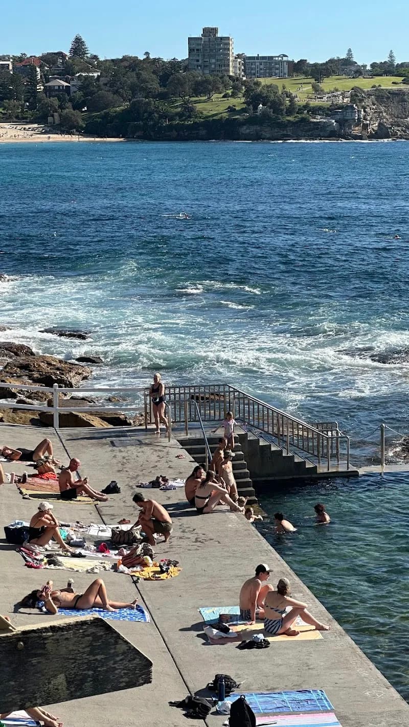 View of Wylie's Baths in Coogee, NSW