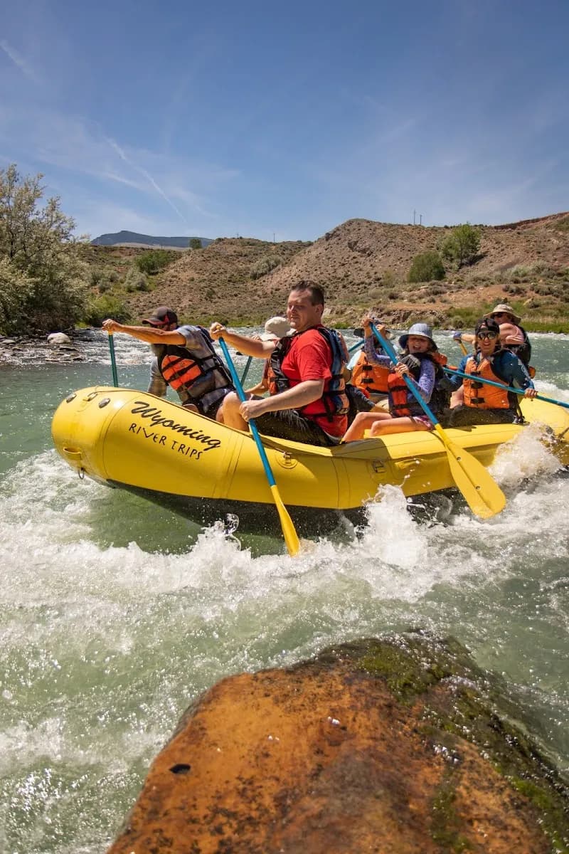 View of Wyoming River Trips in Cody, WY