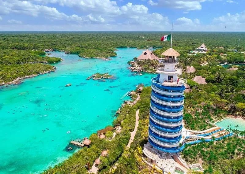 Xel-Há amusement park in Tulum, QR