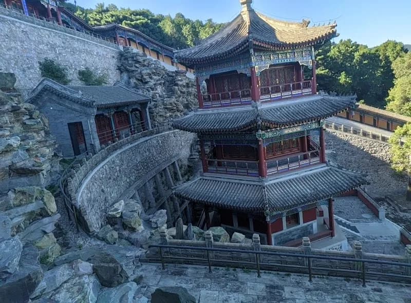 View of Xiangshan Open-Air Picnic and Recreation Area in Xiangshan, Beijing