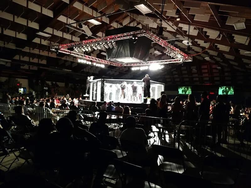View of Yack Arena in Wyandotte, MI