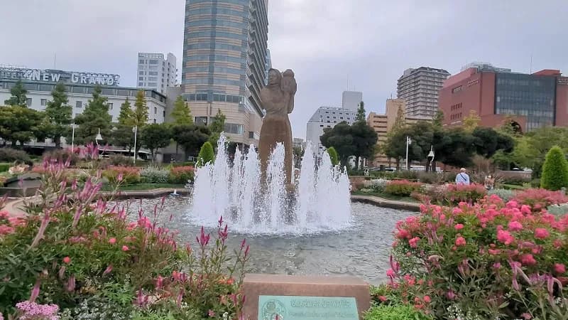 View of Yamashita Park in Yokohama, YH