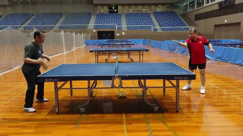 View of Yao City Gymnasium in Yao, Osaka