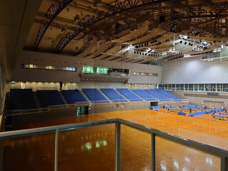 View of Yao City Gymnasium in Yao, Osaka
