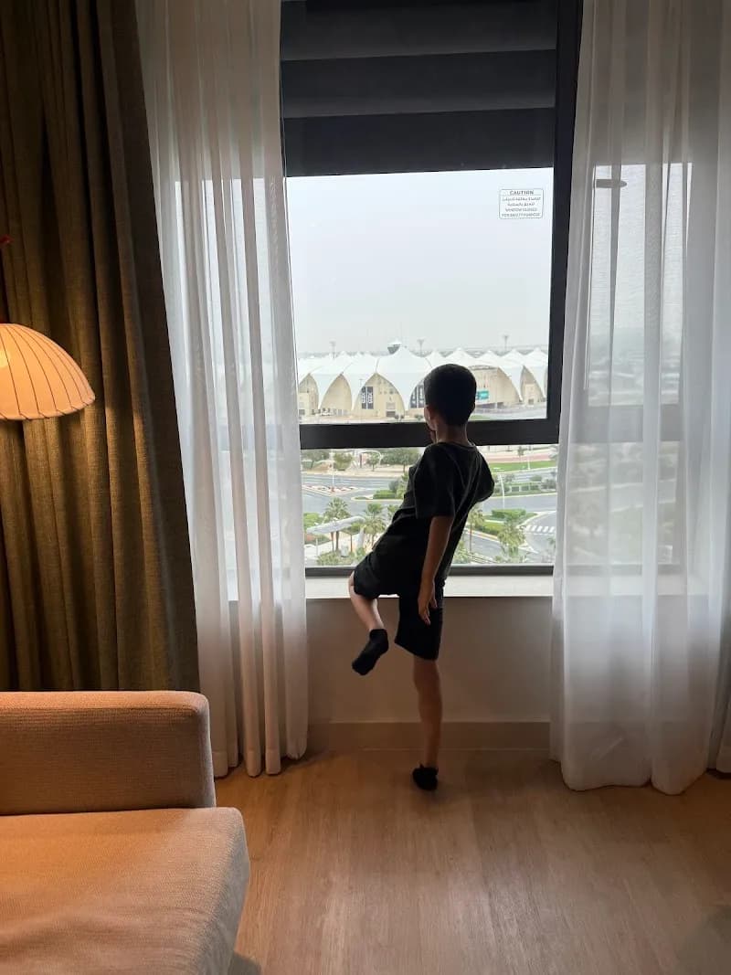 View of Yas Plaza Marina in Yas Island, Abu Dhabi