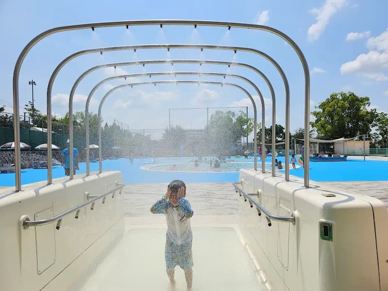 View of Yawata Shiritsu Satsuki City Swimming Pool in Yawata, KYO