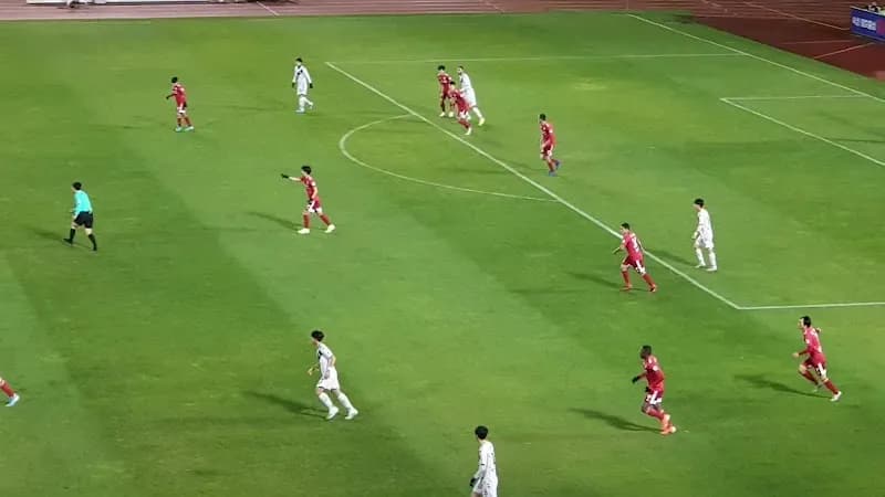 View of Yeongdo Sports Complex in Yeongdo-gu, Busan