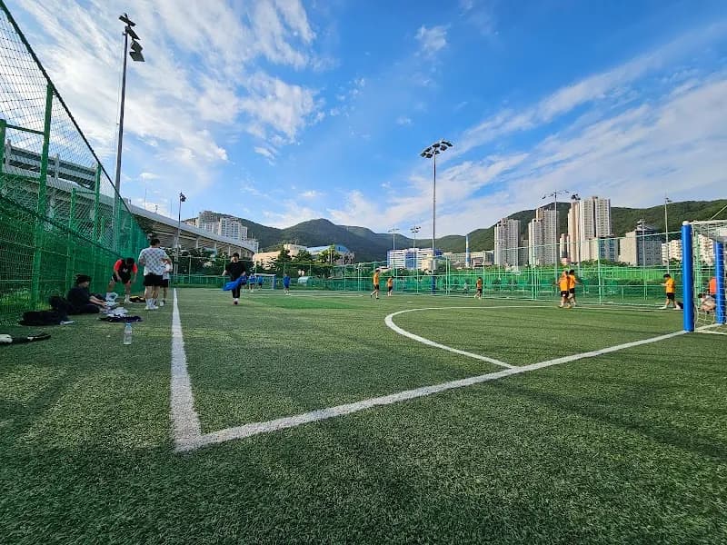 View of Yeongdo Sports Complex in Yeongdo-gu, Busan