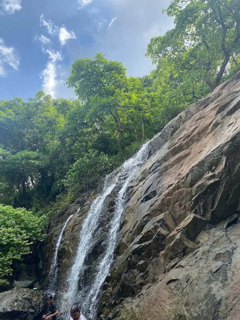 View of Yeoor Waterfall in Thane, MH
