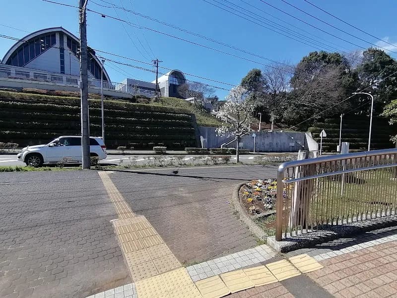 View of Yokohama City Asahi Library in Asahi, Kanagawa