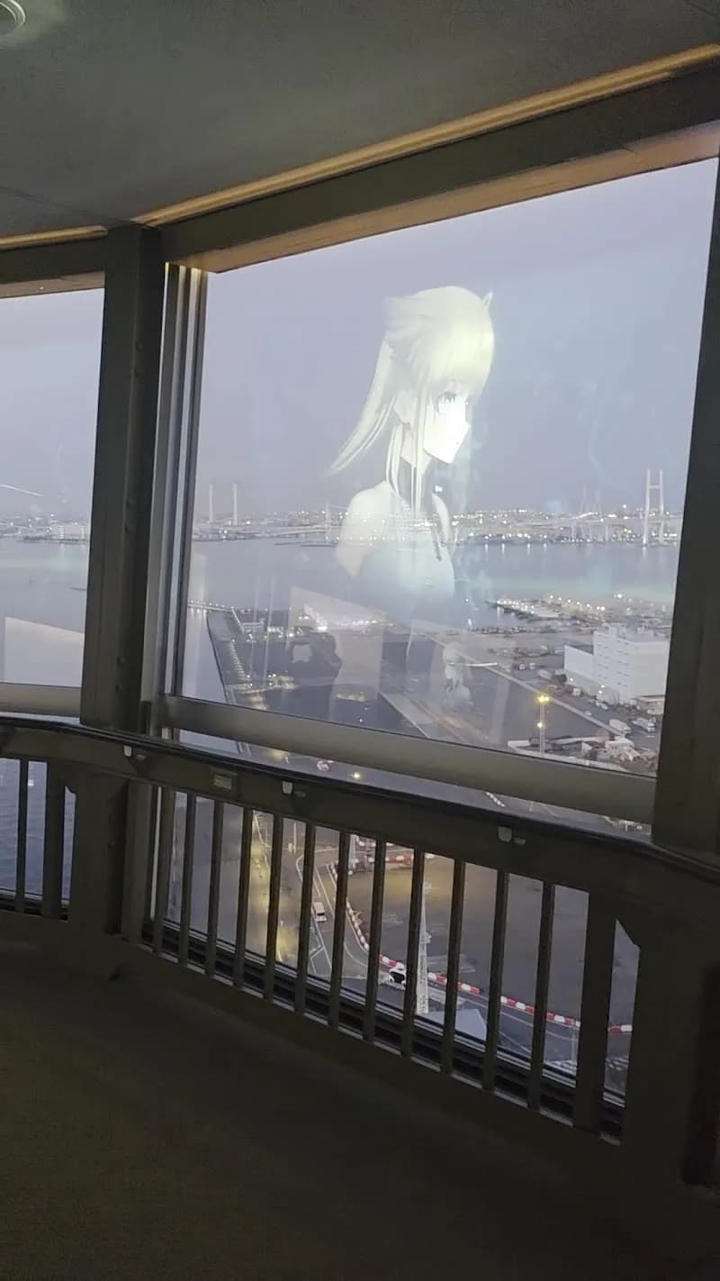 View of Yokohama Marine Tower in Yokohama, Kanagawa