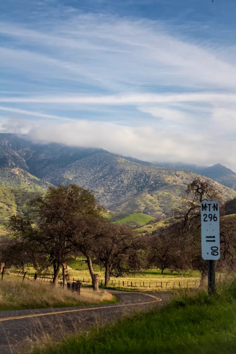 View of Yokohl Valley in Bakersfield, CA