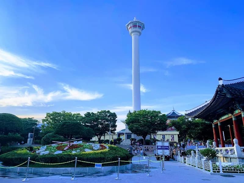 View of Yongdusan Park in Busan, BSN