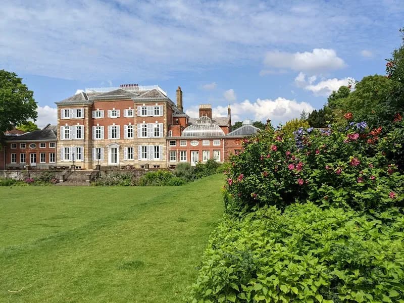 View of York House Gardens in Twickenham, London