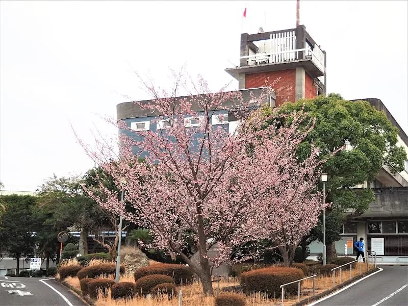 View of Yugawara Town Hall in Yugawara, Kanagawa