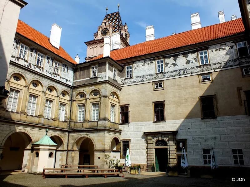 View of Zámek Brandýs nad Labem in Brandýs nad Labem, CZ