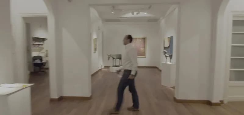 View of Zamalek Art Gallery in Zamalek, Cairo