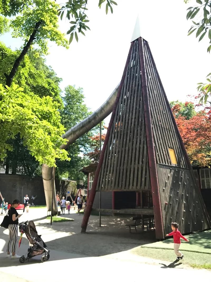 Zauberflötenspielplatz playground in Plainfeld, Salzburg