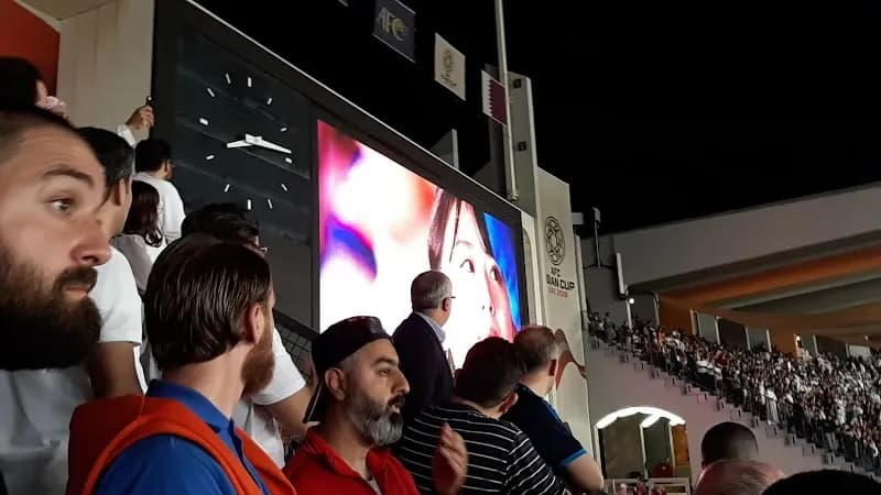 View of Zayed Sports City in Abu Dhabi, AUH