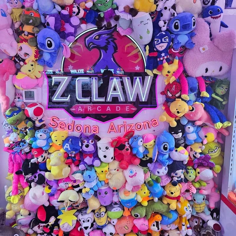 View of Zclaw Arcade in Sedona, AZ