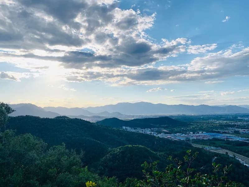 Zhangfang Bamboo Forest Park park in Fangshan District, Beijing