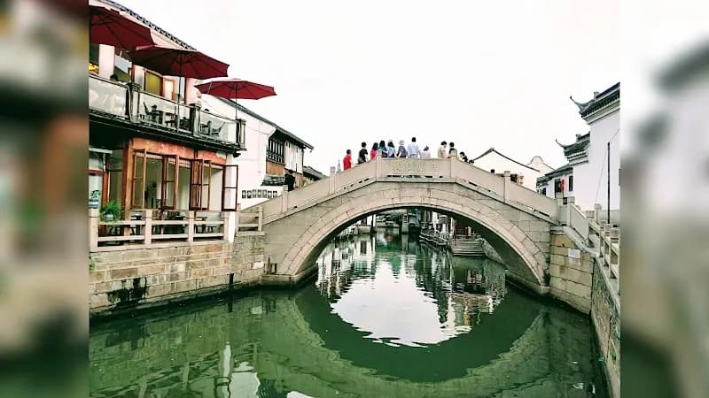 View of Zhujiajiao Ancient Town in Qingpu, SH