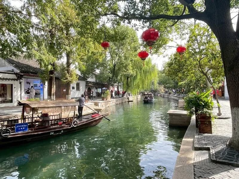 View of Zhujiajiao Tourism Area in Qingpu, SH