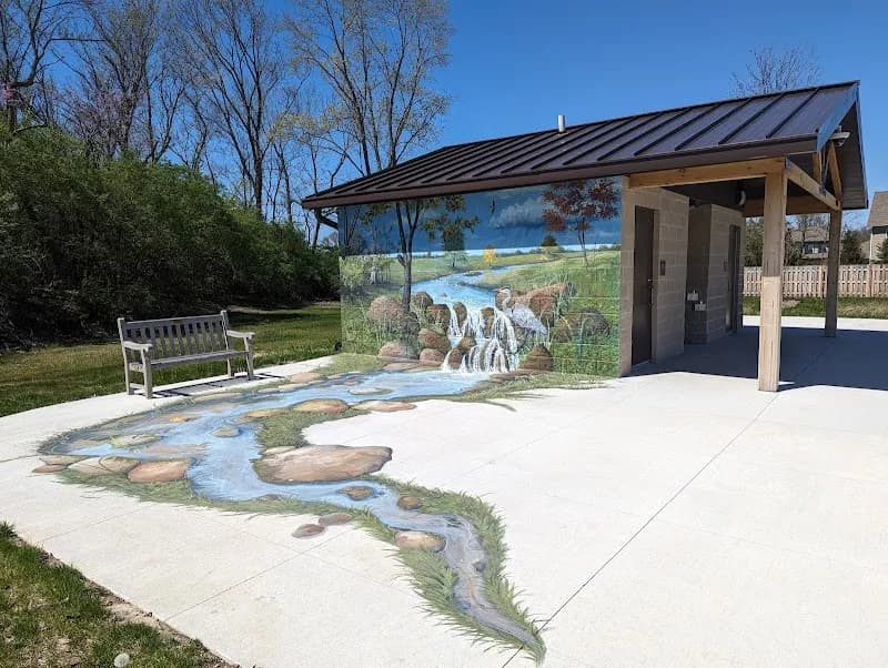 Zionsville Rail Trailhead park in Whitestown, IN