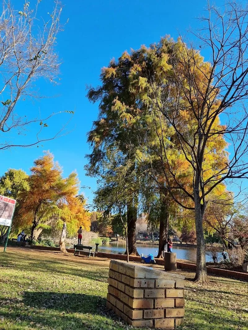 View of Zoo Lake in Johannesburg, GP