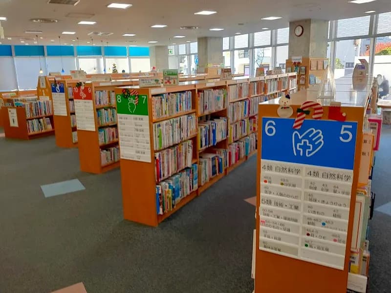 View of Zushi City Library in Zushi, Kanagawa