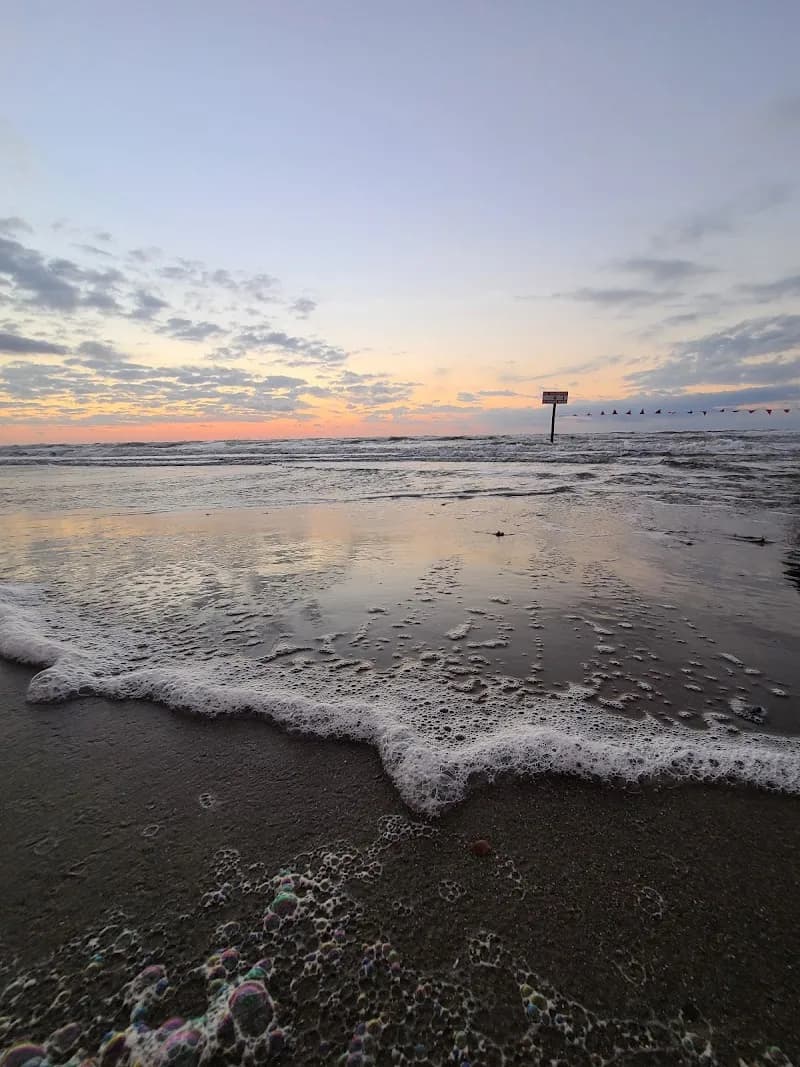 View of 61st Street Fishing Pier in Galveston, TX