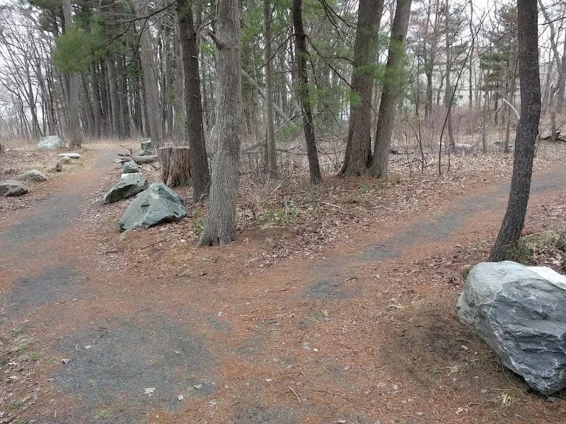 Aberjona Nature Trail hiking area in Winchester, MA