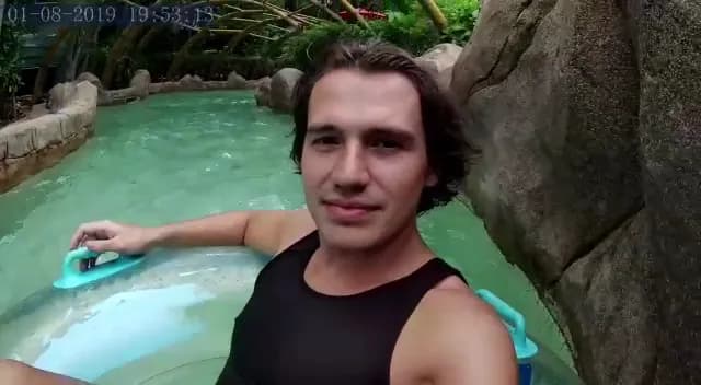 View of Adventure Cove Waterpark in Singapore, SG