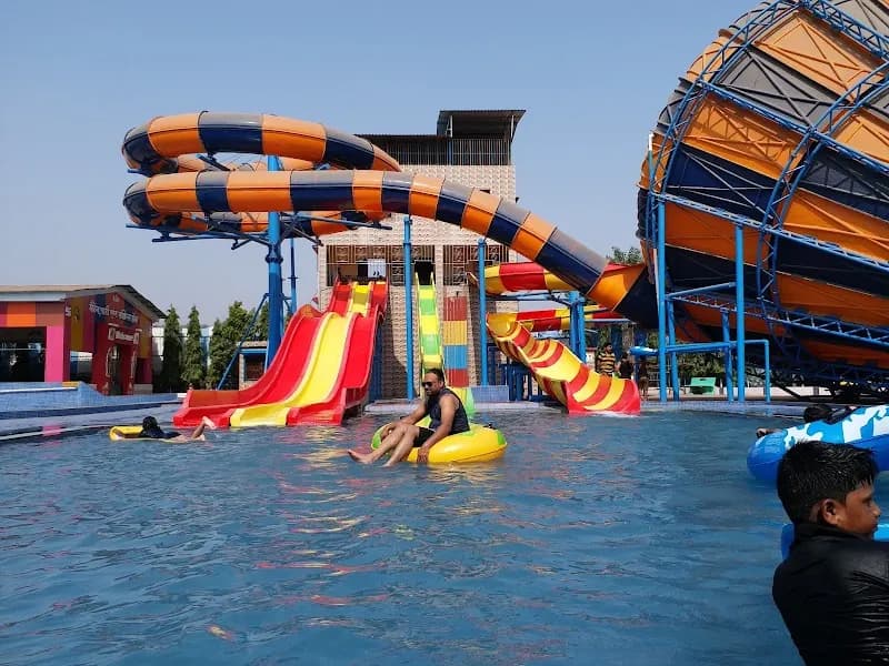 View of Adventure Island Water Park in Panvel, MH